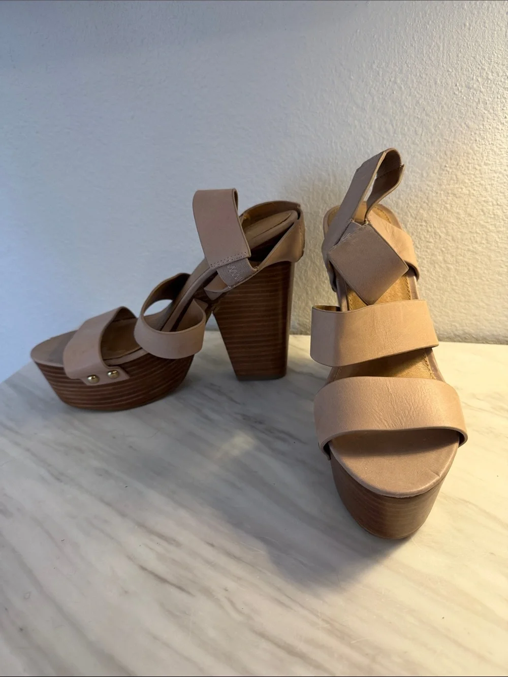 Aldo Platform Block Heel Sandals